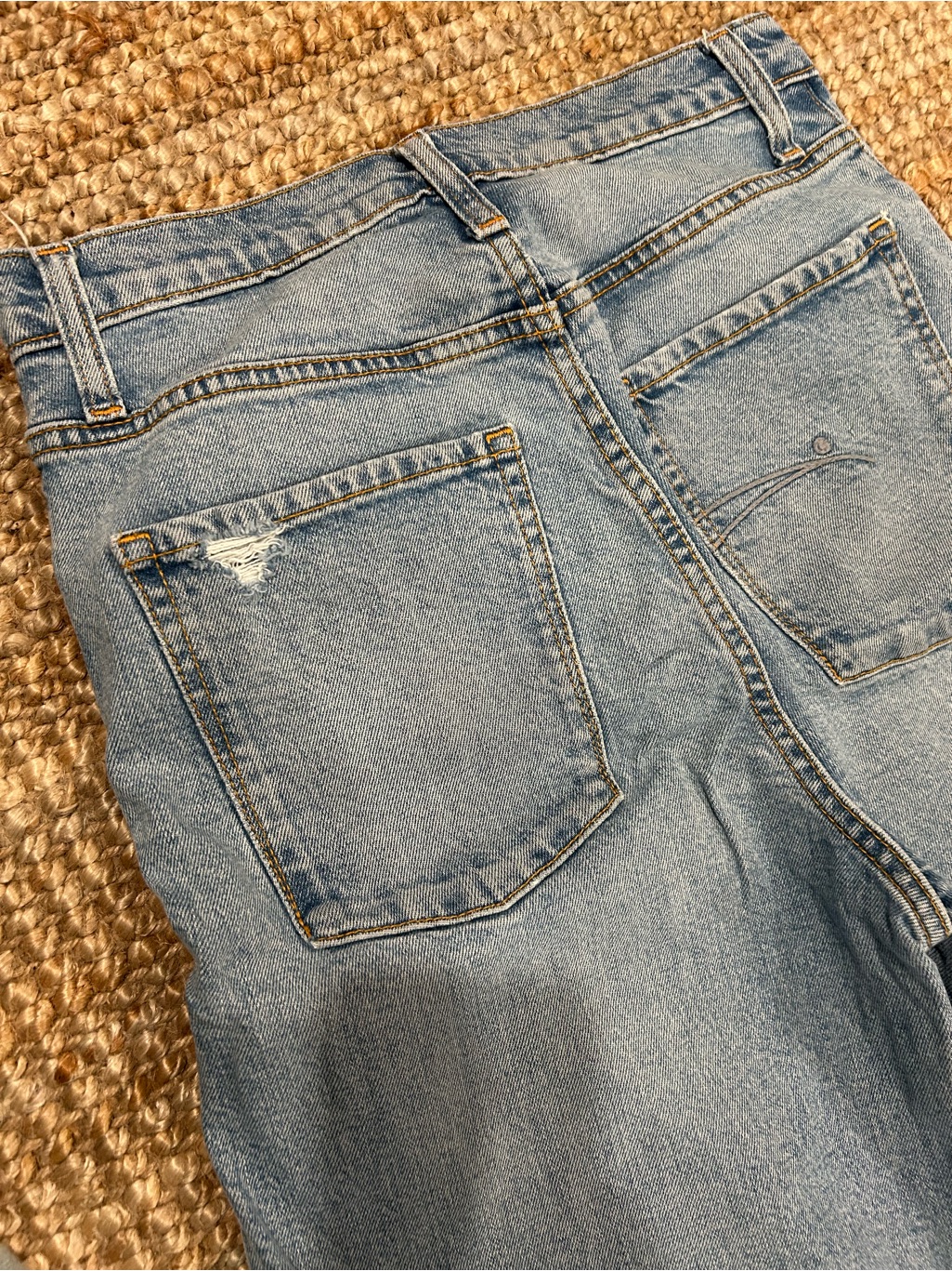 Nobody Denim Light Blue High Rise Wide-Leg Jeans — image 5 of 6